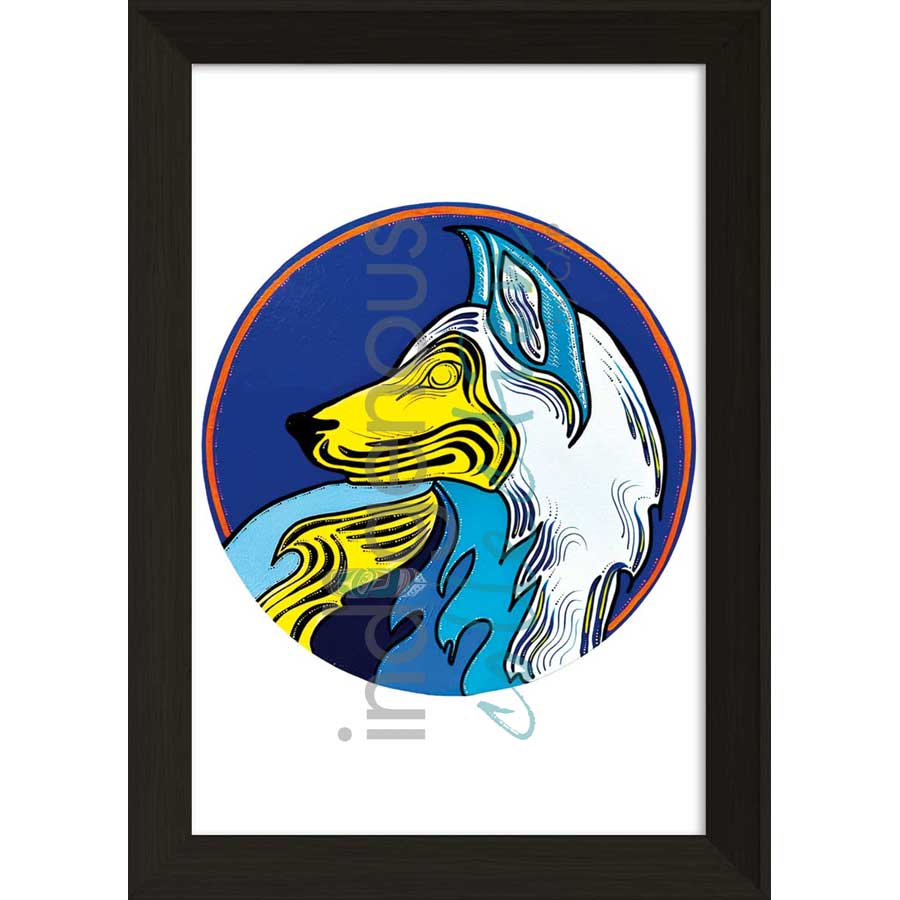 Wild by artist Angela Wiggins - Anishinaabe. Indigenous Collection