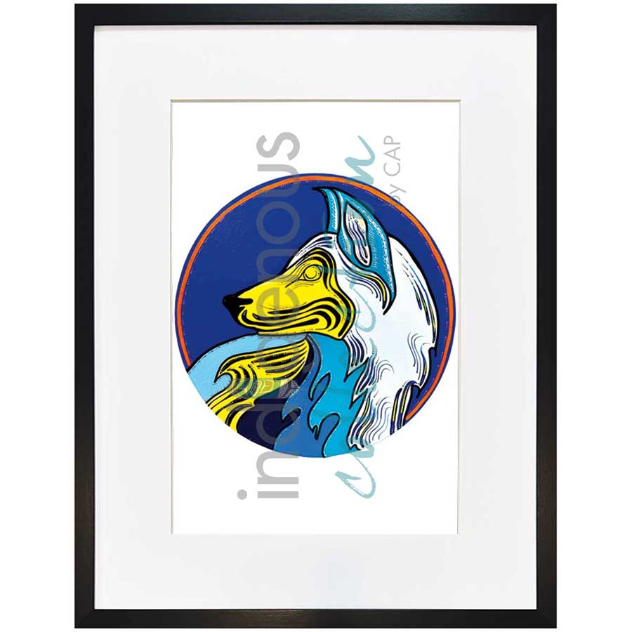 Wild by artist Angela Wiggins - Anishinaabe. Indigenous Collection
