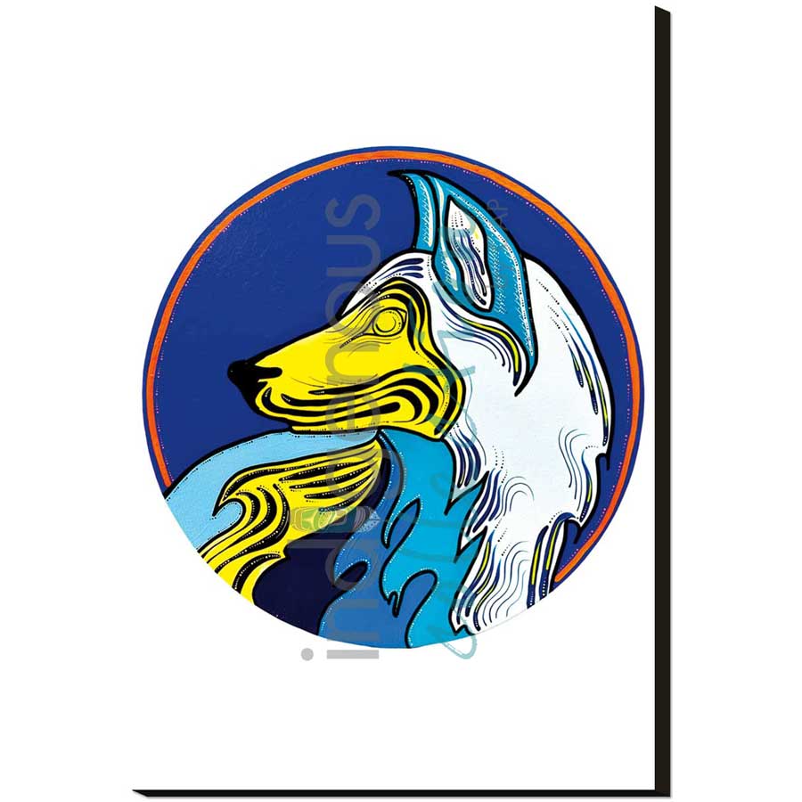 Wild by artist Angela Wiggins - Anishinaabe. Indigenous Collection