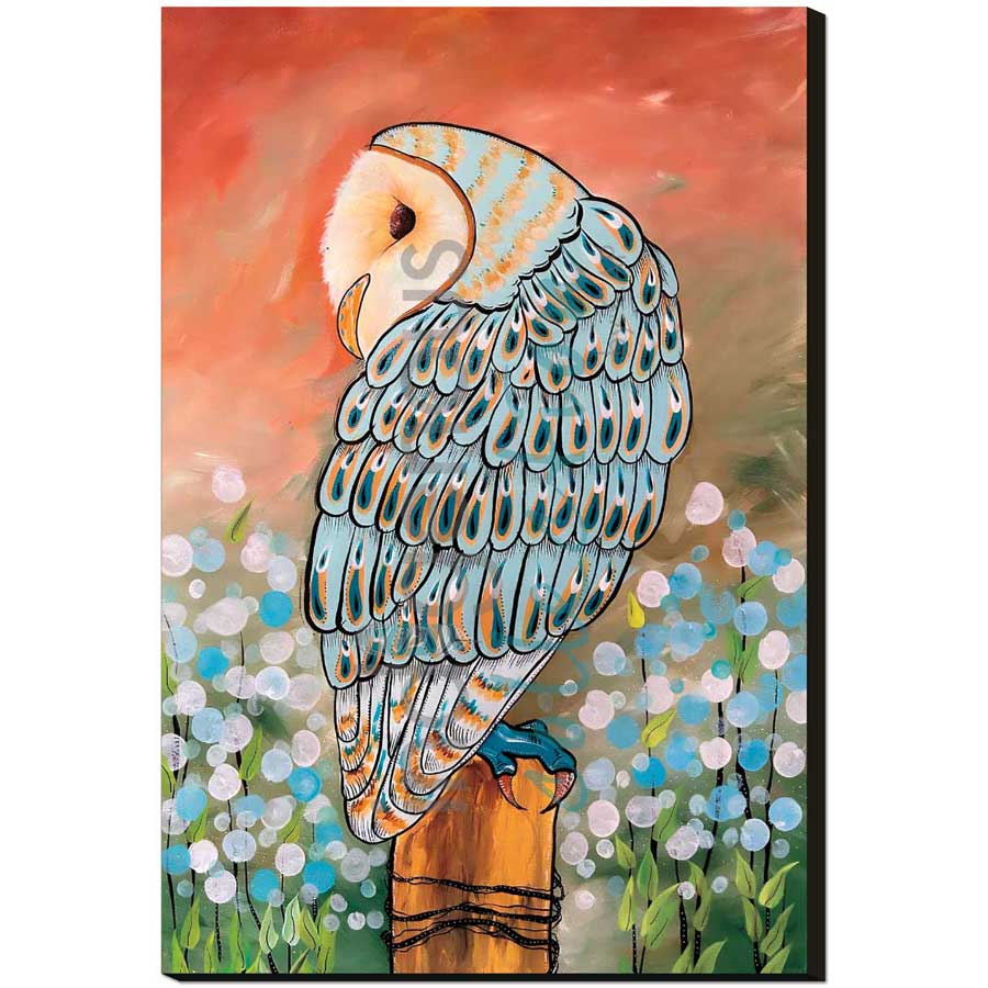 Ever Aware by artist Angela Wiggins - Anishinaabe. Indigenous Collection