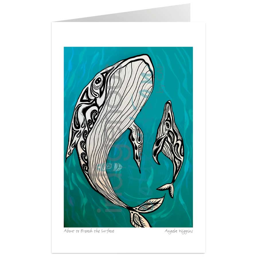 About to Breach the Surface by artist Angela Wiggins