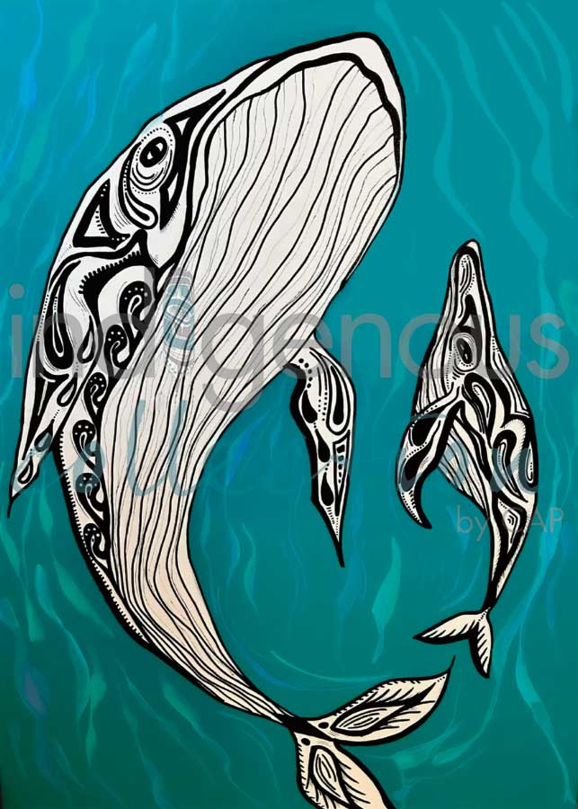About to Breach the Surface by artist Angela Wiggins