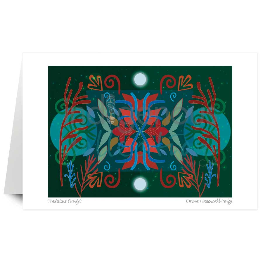 Traditions (Study) by artist Emma Hassencahl-Perley