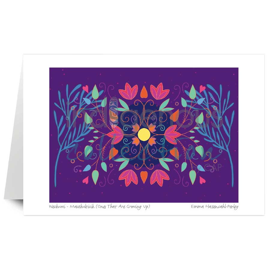 Weckuwi - Macekulticik (Ones That Are Growing Up) by artist Emma Hassencahl-Perley