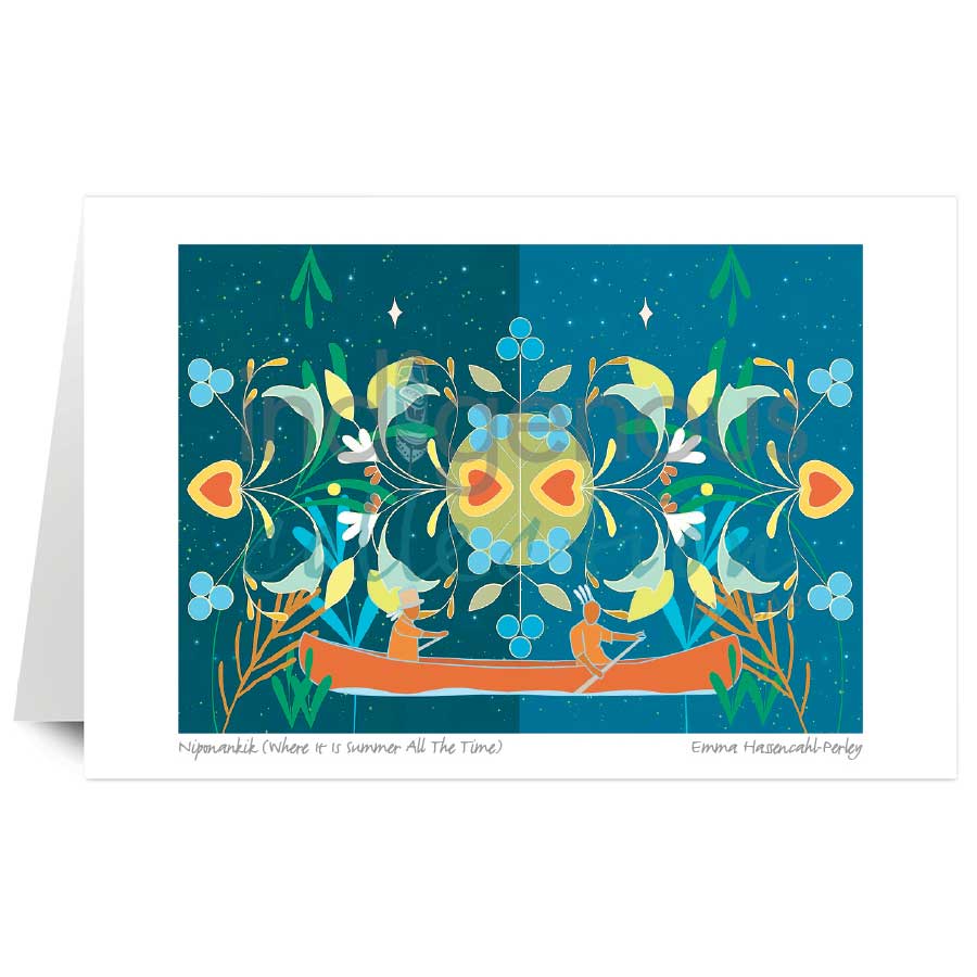 Niponankik (Where It Is Summer All The Time) by artist Emma Hassencahl-Perley