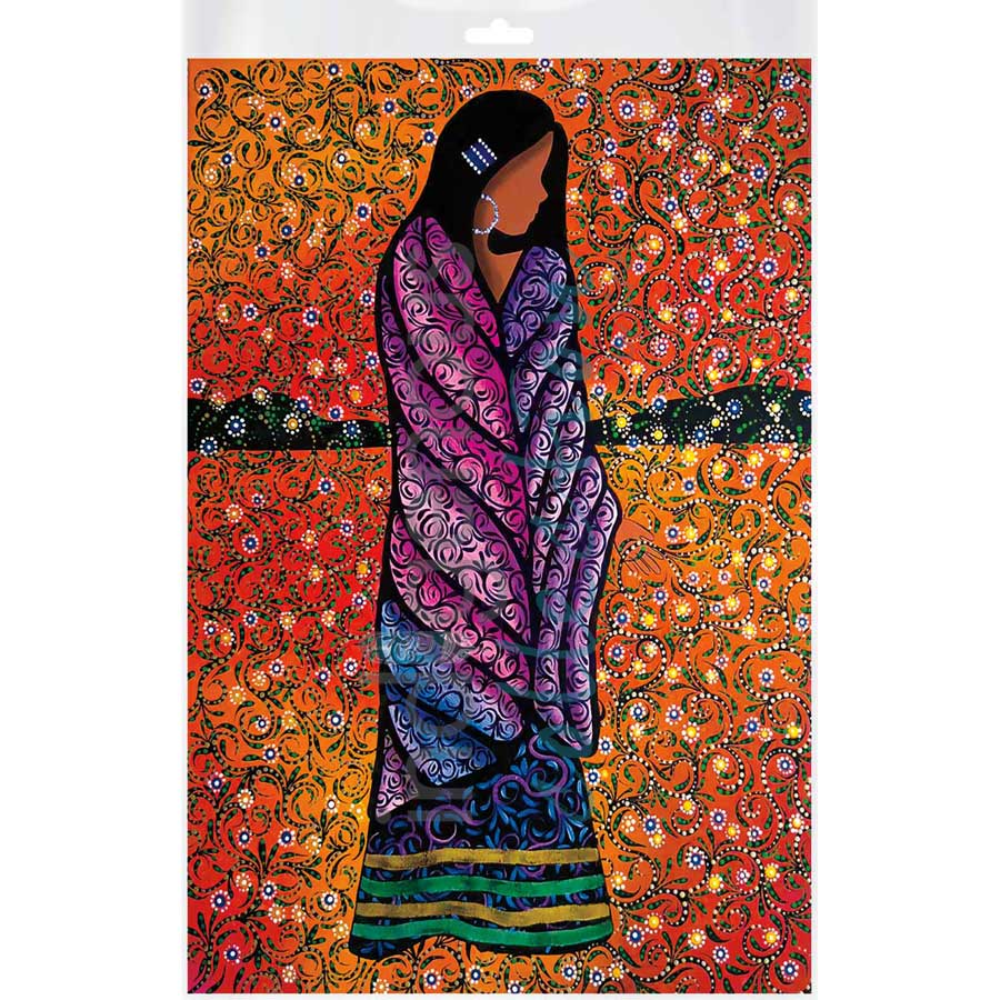 Inspiration II by artist Betty Albert - Cree. Indigenous Collection