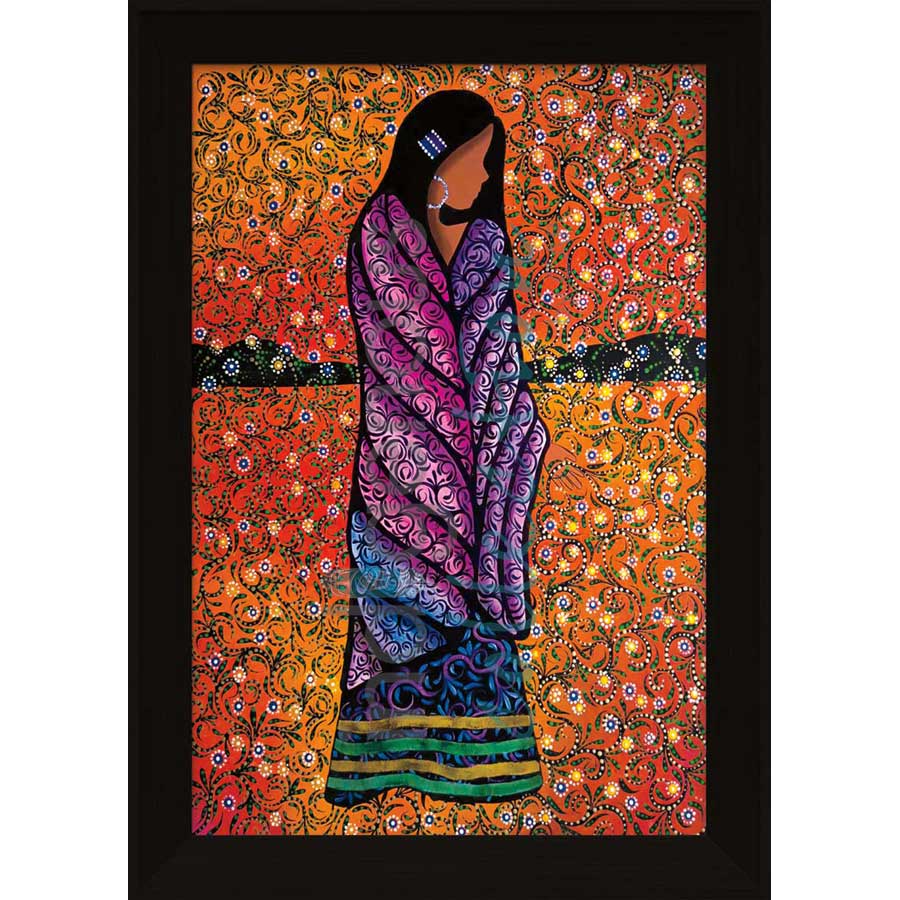 Inspiration II by artist Betty Albert - Cree. Indigenous Collection