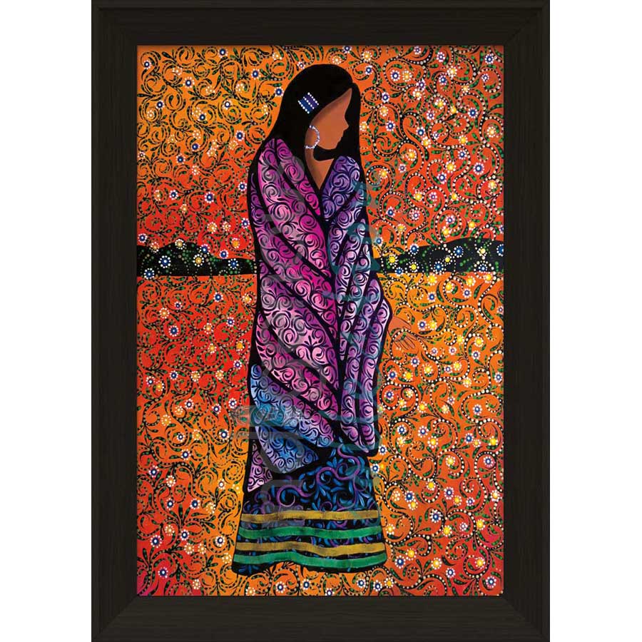 Inspiration II by artist Betty Albert - Cree. Indigenous Collection