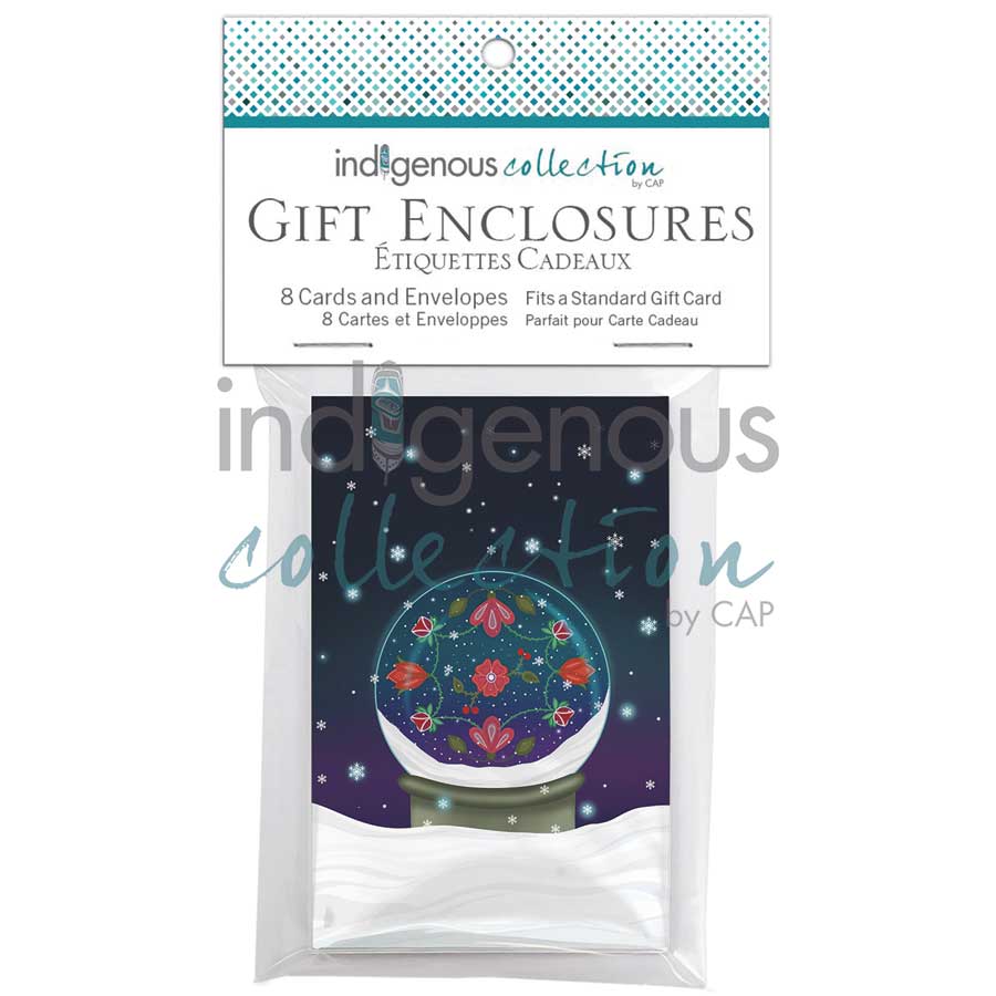 Globe Gift Enclosure by artist Lisa Berry. Indigenous Collection