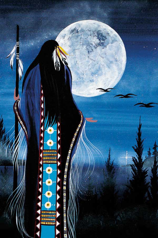 Evening Star Woman by artist Betty Albert