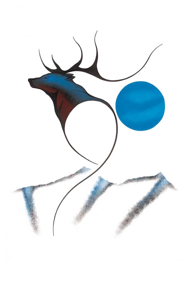 Cariboo Spirit by artist Isaac Bignell