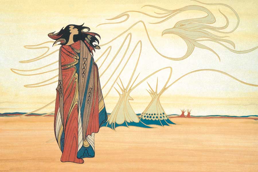 Spirit of the Plains by artist Maxine Noel