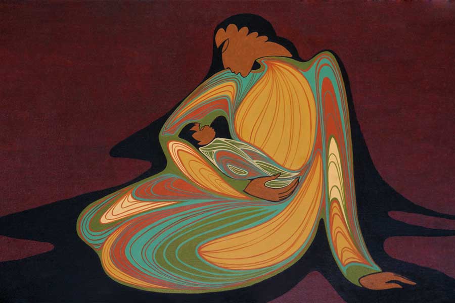 Mother &amp; Child by artist Maxine Noel