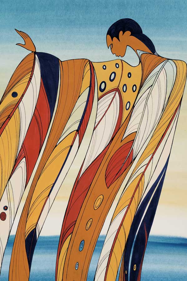 Black Hills Woman by artist Maxine Noel