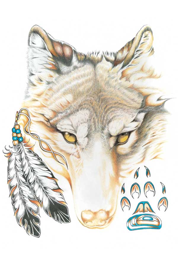 Wolfy by artist Hubert V. Billy