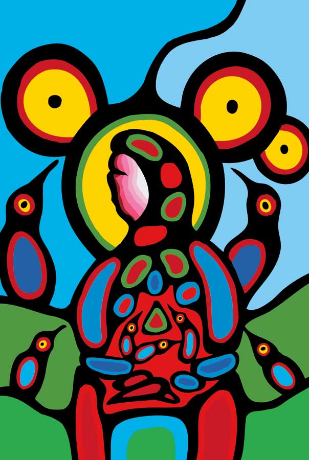 Protecting The Birds by artist Frank Polson