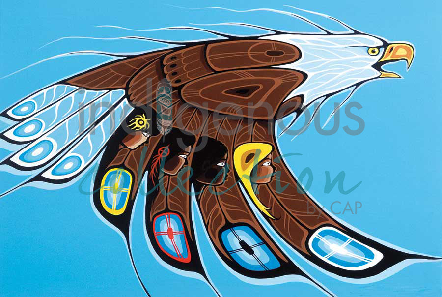 On Eagle‚Äôs Wings by artist Shelly Fletcher