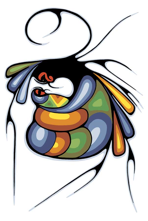 Joyous Motherhood by artist Cecil Youngfox