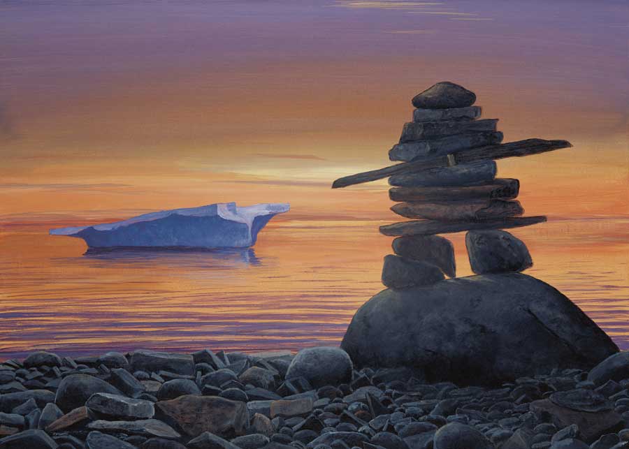 Magnetic North by artist John Harrington