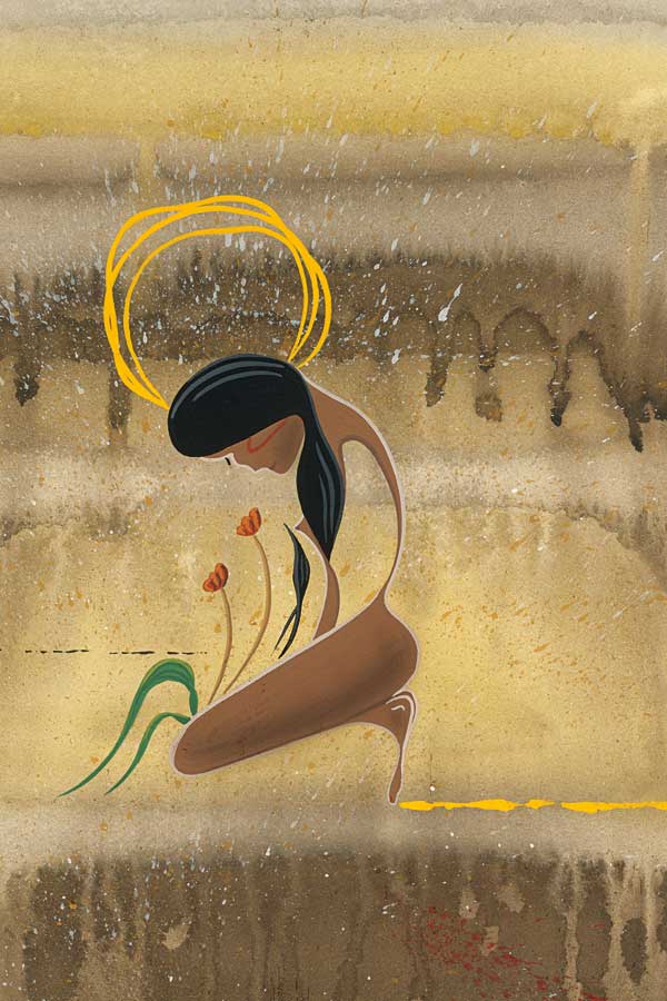 Homage to a Flower by artist Rick Beaver