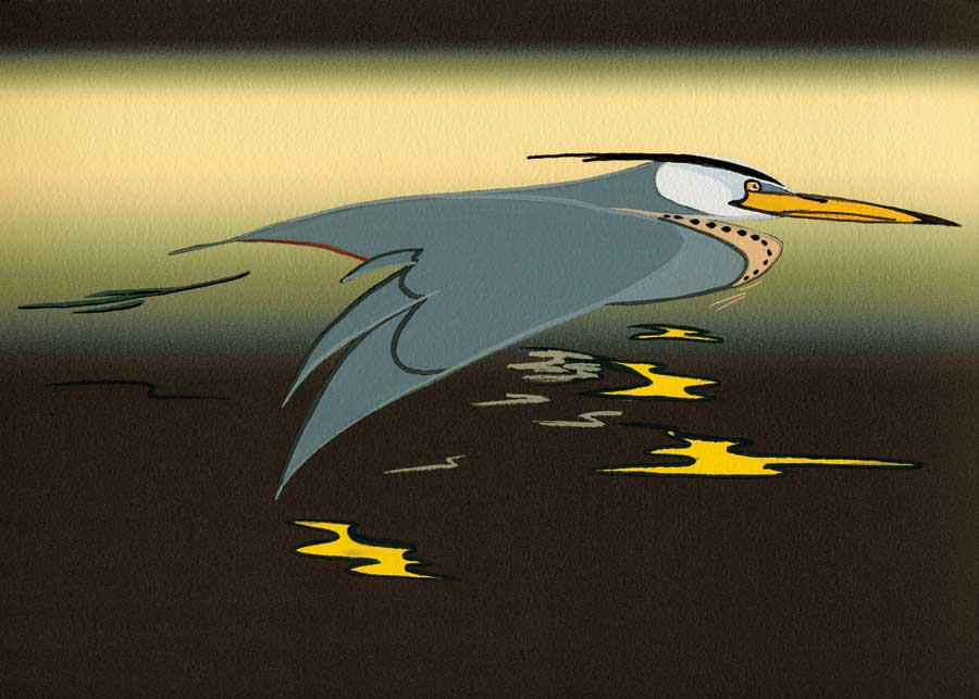 Dawn Traverse by artist Rick Beaver