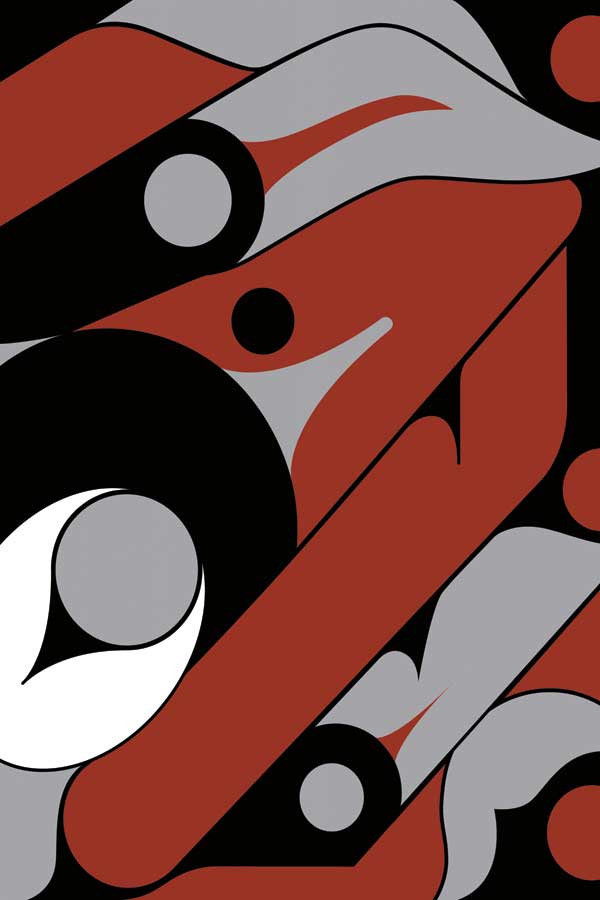 Raven by artist Andrew Mark Dexel