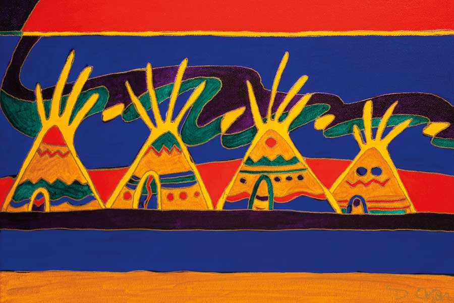 Riverside by artist Dawn Oman