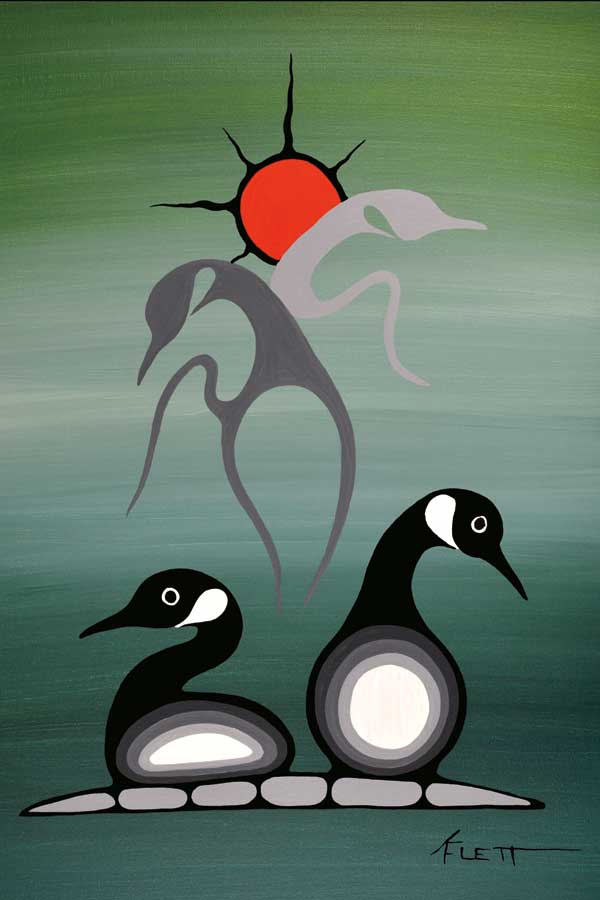 Going Home by artist Kurt Flett