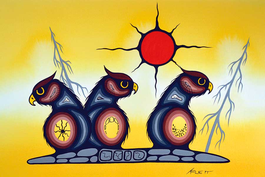 Sunrise by artist Kurt Flett