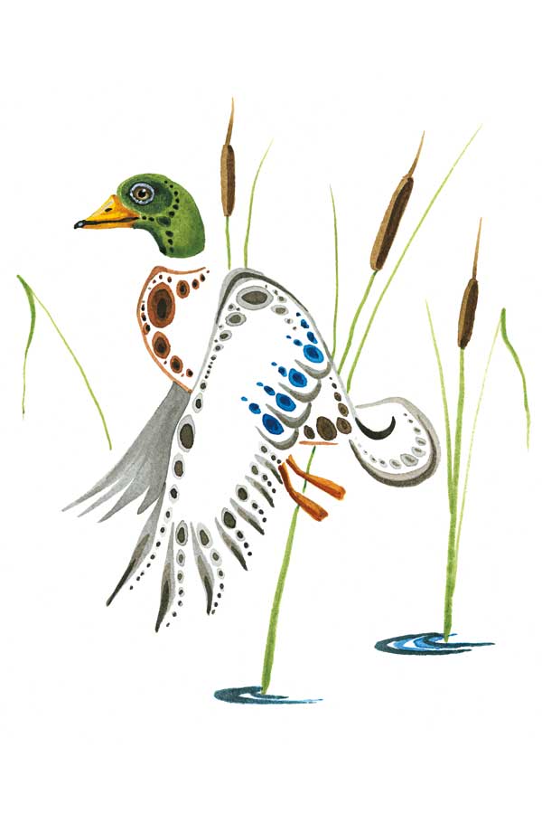 Mallard by artist Ray Baptiste