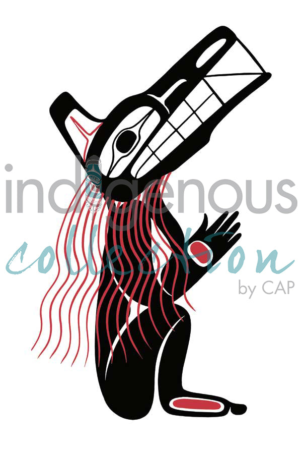 Wolf Dancer by artist Ben Houstie