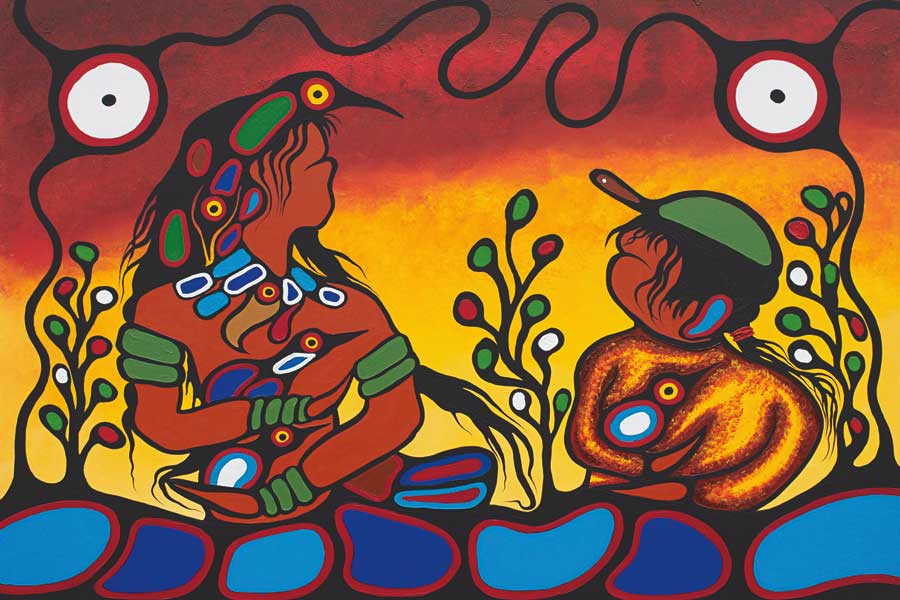 Teaching by artist Frank Polson