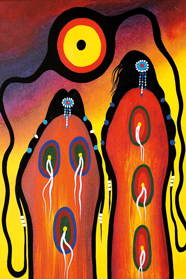 Sunrise Ceremony by artist Frank Polson