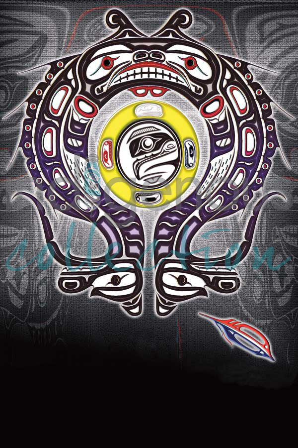 Heiltsuk Sisiuth &amp; Moon ‚Äì Embraced by artist Fred Anderson