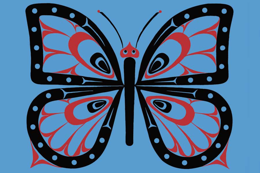 Monarch Butterfly by artist Eric Parnell