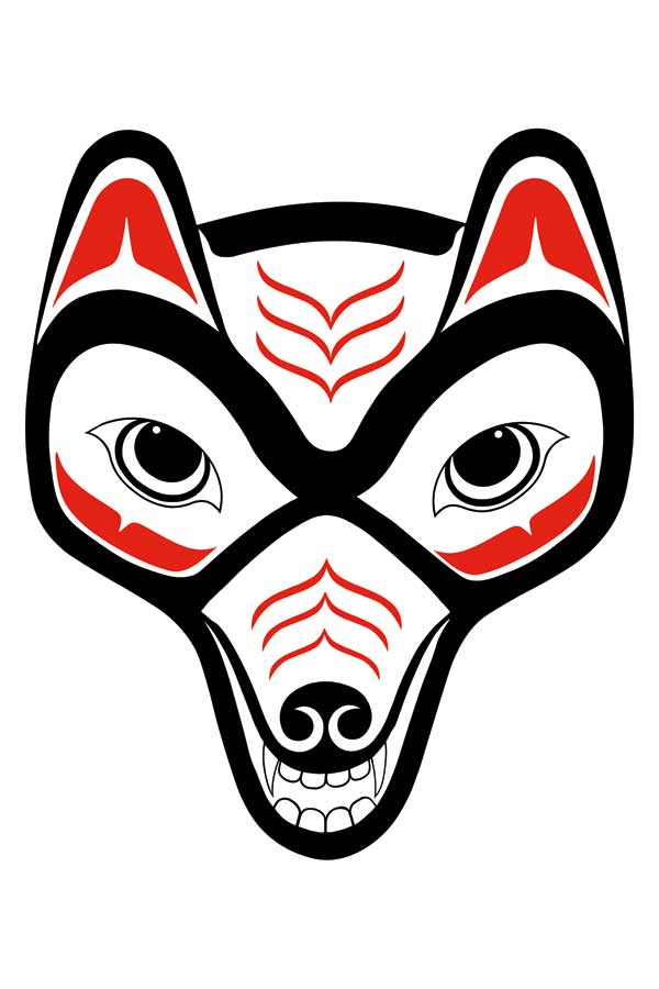 Coyote by artist Lon French