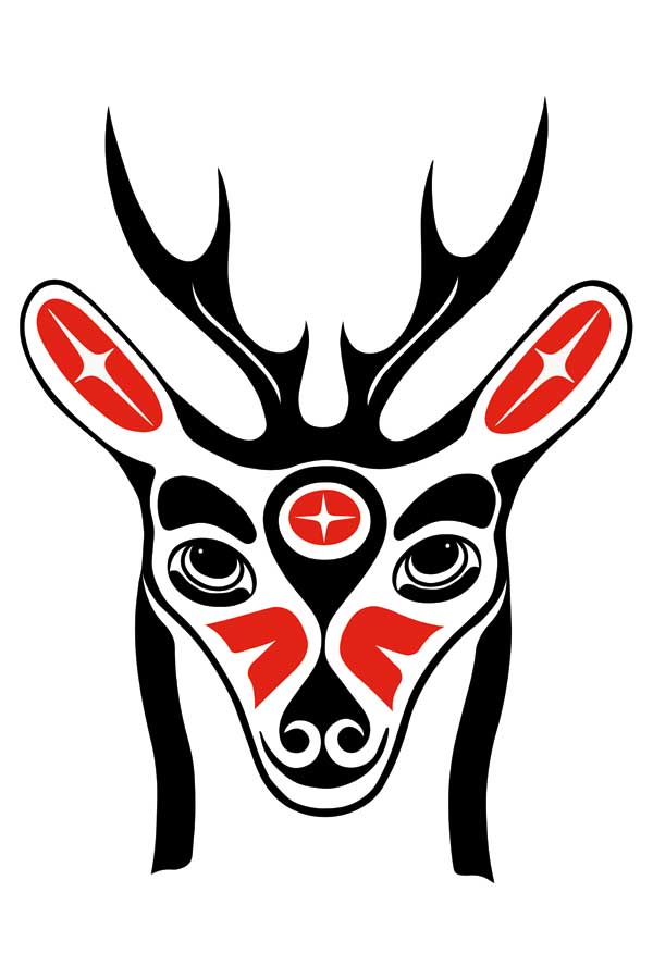 Deer by artist Lon French