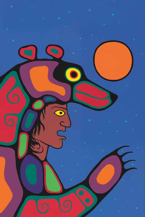 Bear Sky by artist Jim Oskineegish