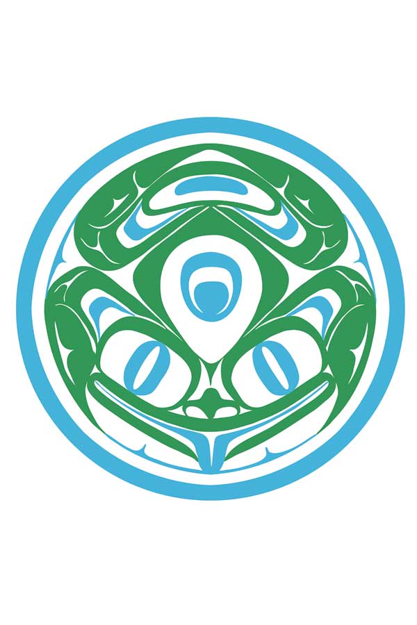 Haida Frog by artist Eric Parnell