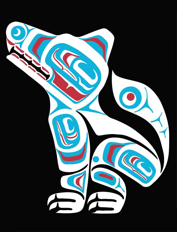 White Wolf by artist Eric Parnell