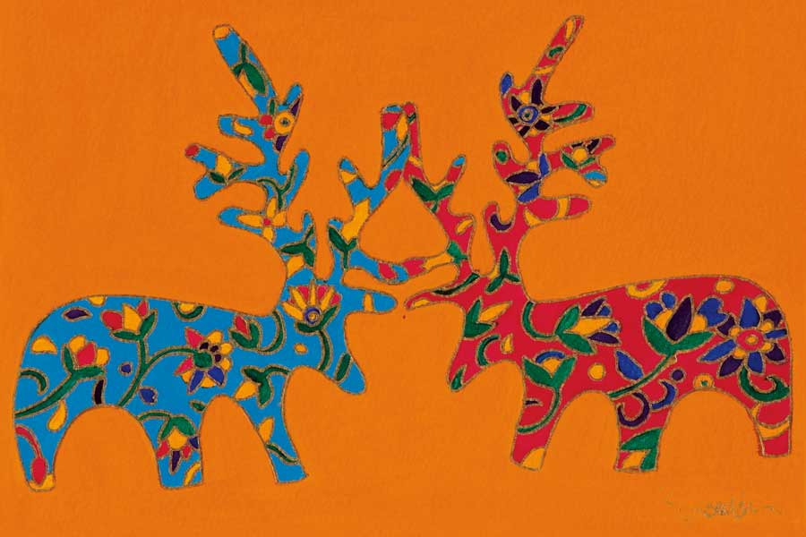 Mates by artist Dawn Oman