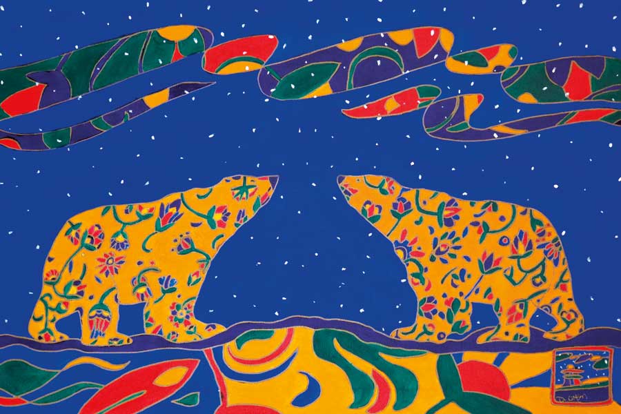 Spring Coat by artist Dawn Oman