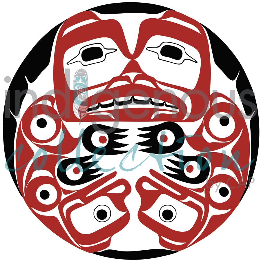 Bear Mother & Cubs by artist Eric Parnell