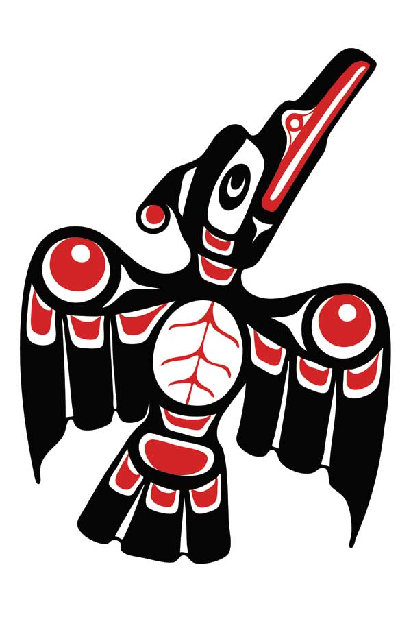 Baby Raven (First Flight) by artist John A. Sharkey