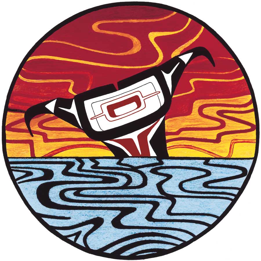 Whale's Tail by artist Harmony Hoss