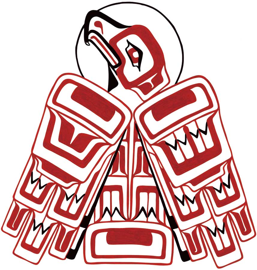 Red Eagle by artist Harmony Hoss