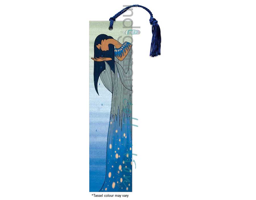 Mother Earth's Tears Bookmark by artist Maxine Noel