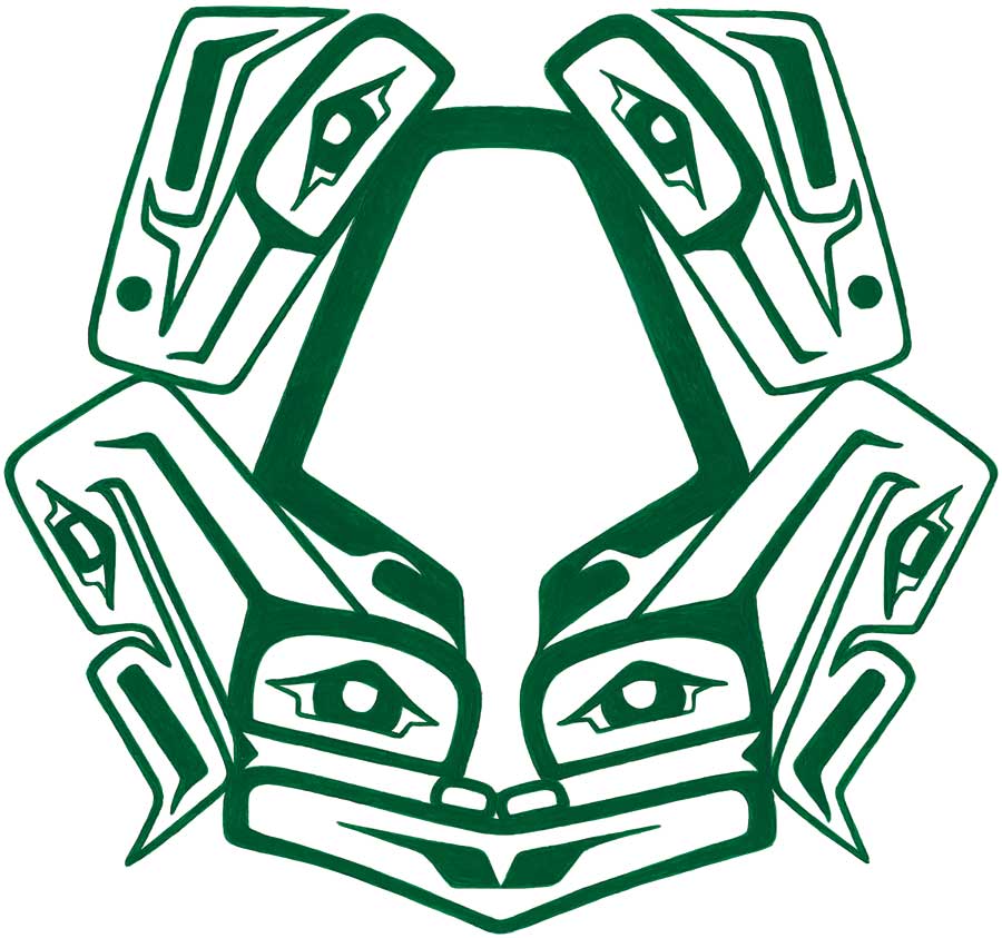 Frog by artist Harmony Hoss