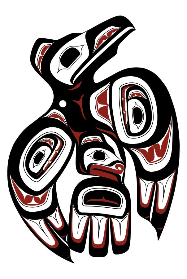 Haida Raven III by artist Clarence Mills