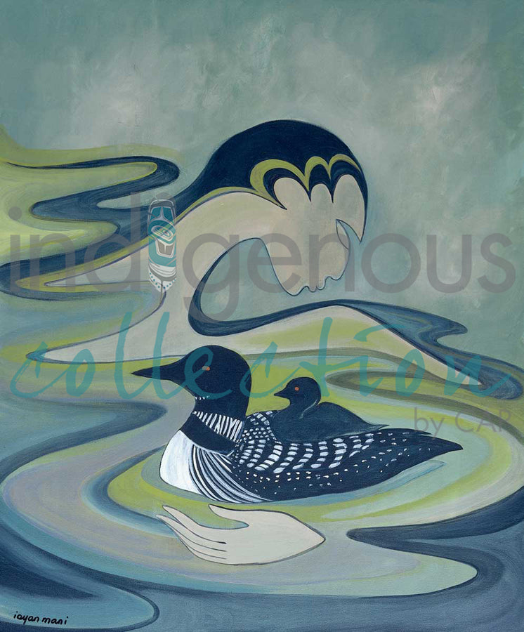 Spirit Of The Woodlands by artist Maxine Noel